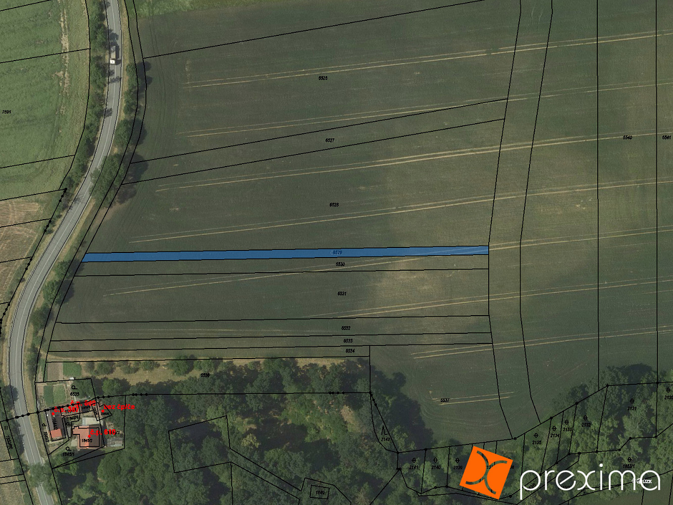 Prodej pole 203 m², Doubravice nad Svitavou
