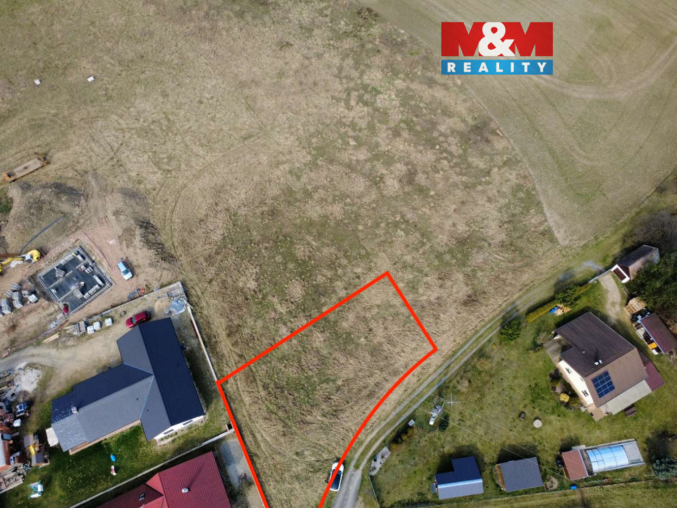 Prodej stavebního pozemku 951 m²