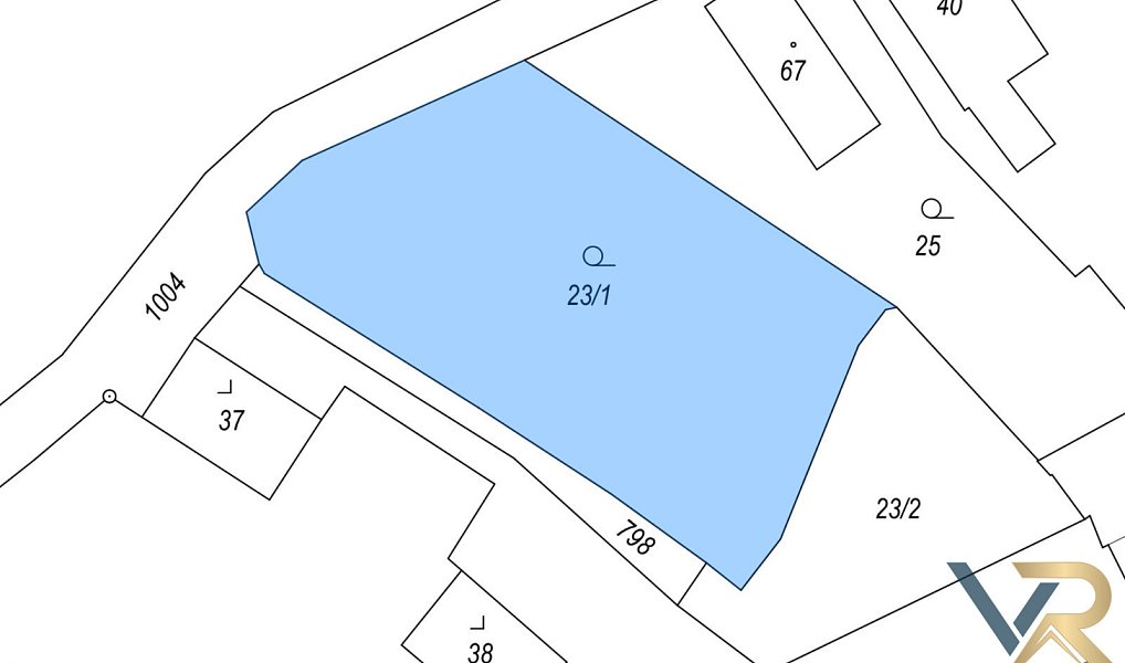 Prodej stavebního pozemku 1 096 m², Nová Cerekev – náhled fotky 16