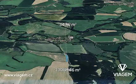 Prodej pole 1 241 m², Čejetice, okres Strakonice