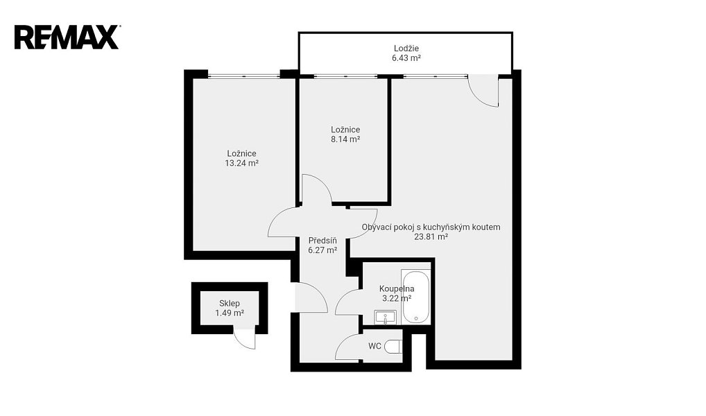 Prodej bytu 3+kk 62 m², Praha – náhled fotky 18
