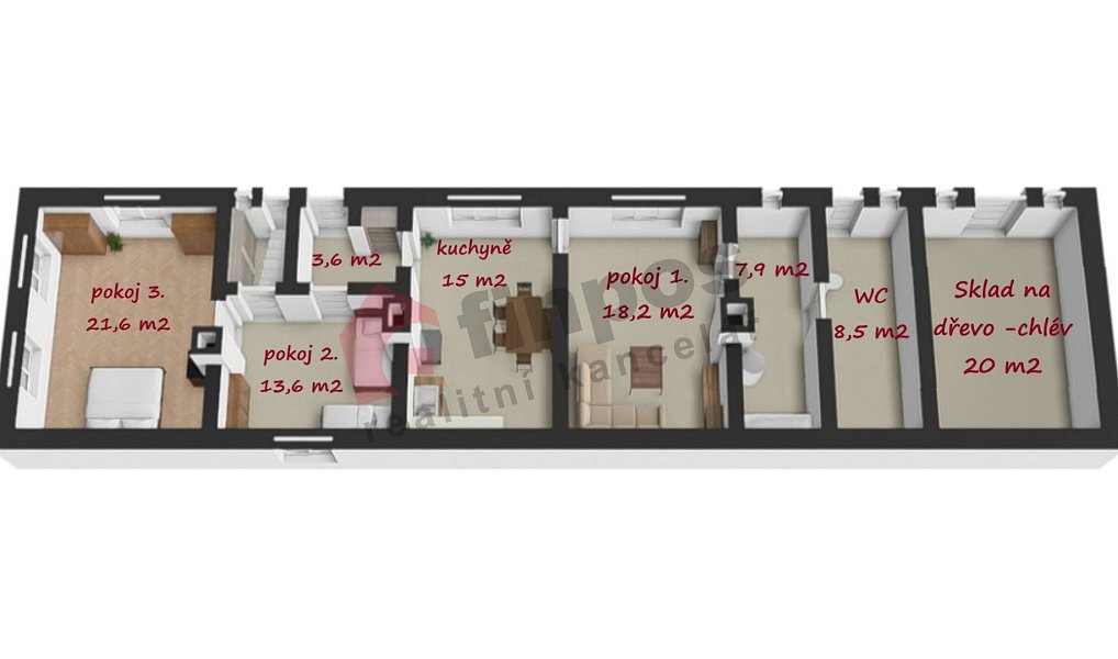Prodej chaty/chalupy 88 m², Ratměřice – náhled fotky 3