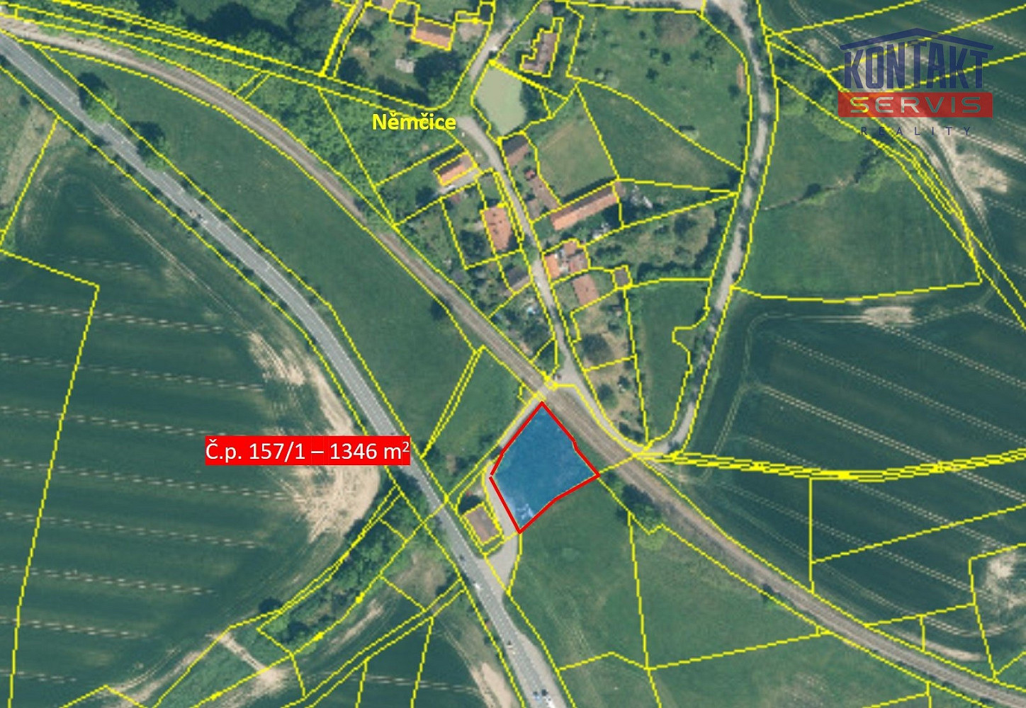 Prodej stavebního pozemku 1 346 m²