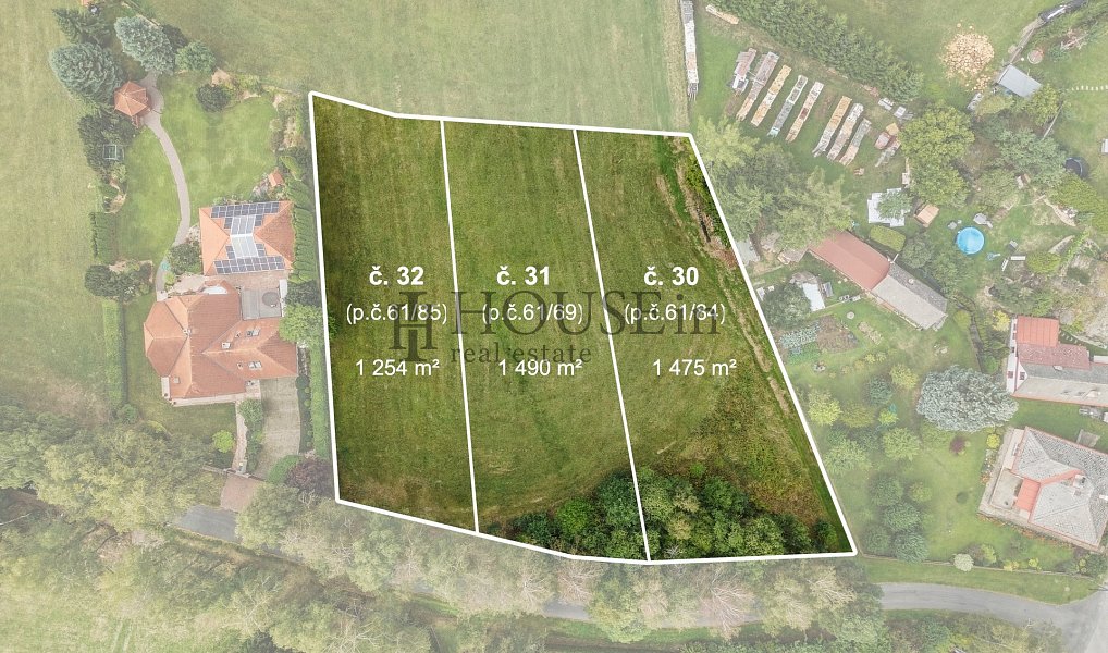 Prodej stavebního pozemku 1 254 m², Chotěboř – náhled fotky 2