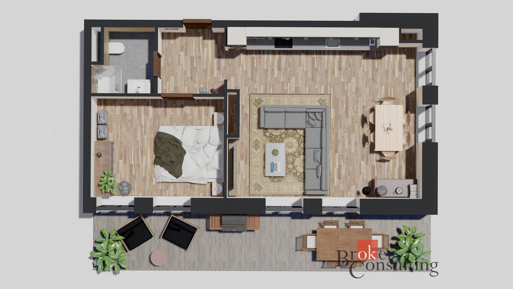 Prodej bytu 2+kk 54 m² – fotografie 4