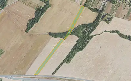 Prodej pole 5 249 m², Nesuchyně, okres Rakovník