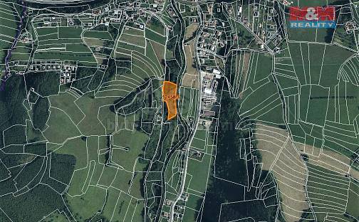 Prodej lesa 5 225 m², Huslenky, okres Vsetín