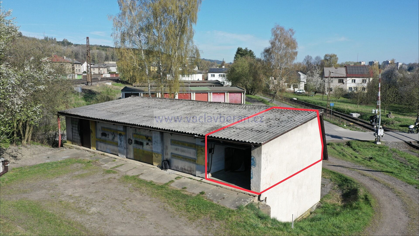 Garáž, 18m2, elektrika, Česká Třebová U Stadionu