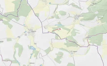 Dražba lesa 1 092 m², Zvěstov