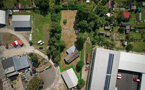 Prodej stavebního pozemku 1 957 m², Uničovská, Šumperk
