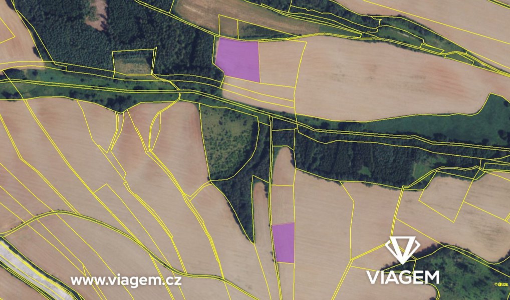 Prodej pole 12 267 m², Březina – náhled fotky 4