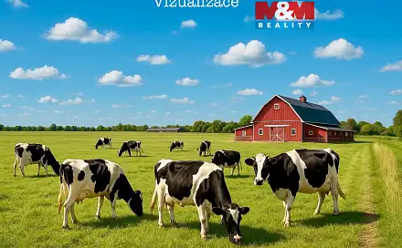 Prodej pole 23 163 m², Dolní Roveň - Komárov, okres Pardubice