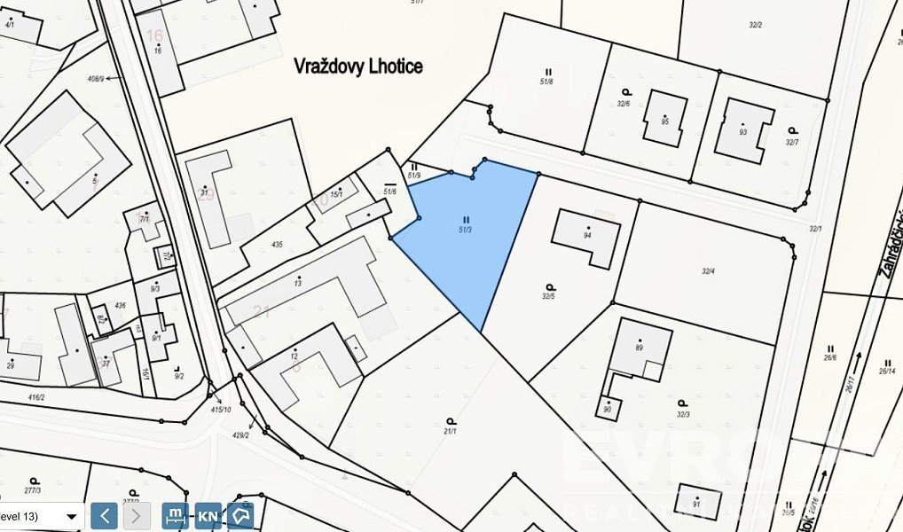 Prodej stavebního pozemku 1 145 m², Dolní Kralovice – náhled fotky 3