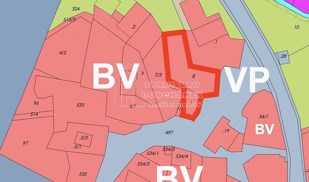 Prodej stavebního pozemku 594 m², Klášterec nad Ohří – náhled fotky 3
