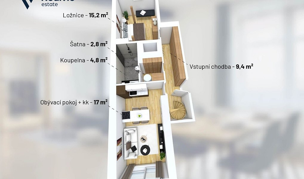 Prodej bytu atypického 197 m², Praha – náhled fotky 19