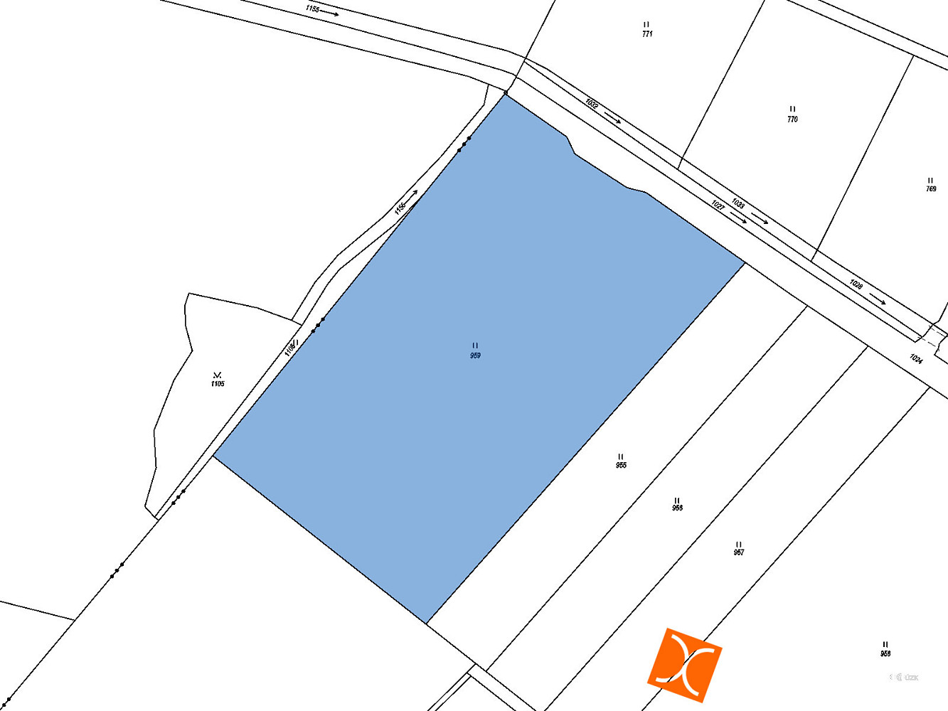 Prodej pozemku 2 295 m² – fotografie 2