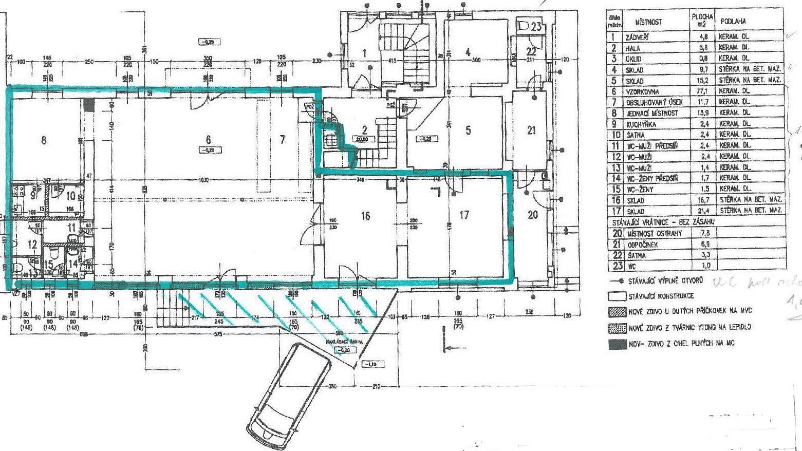 Pronájem obchodních prostor 158 m² – pohled 4