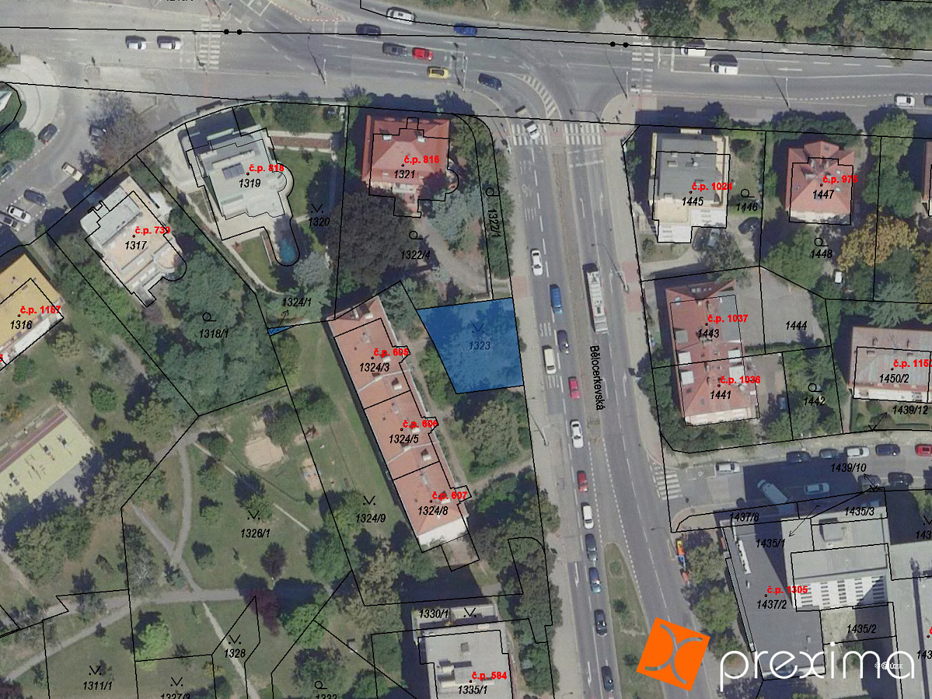 Prodej stavebního pozemku 90 m²