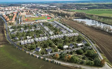 Prodej stavebního pozemku 817 m², Lacinova, Slaný, okres Kladno