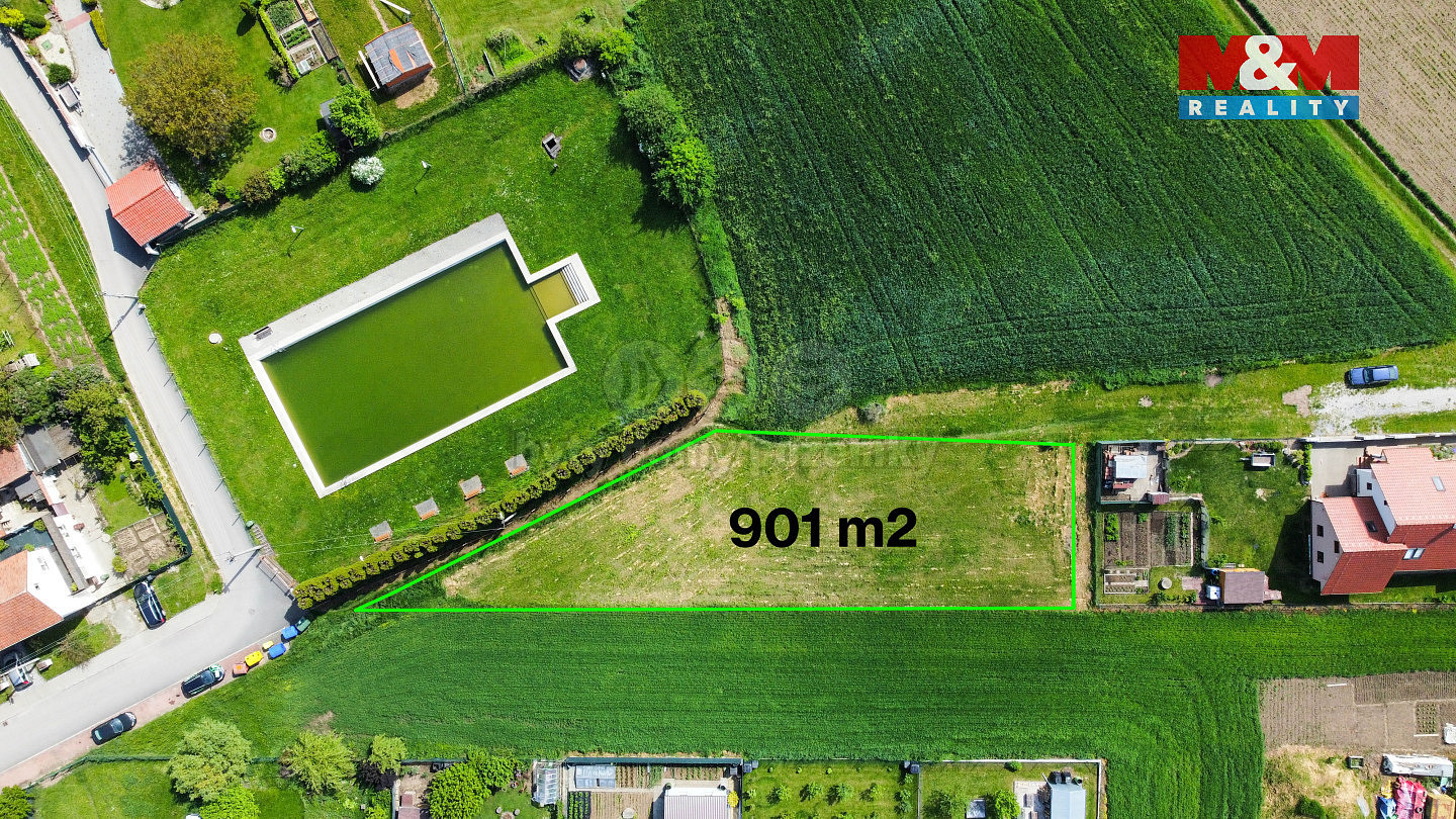 Prodej pozemku k bydlení, 901 m², Malhostovice – pohled 4