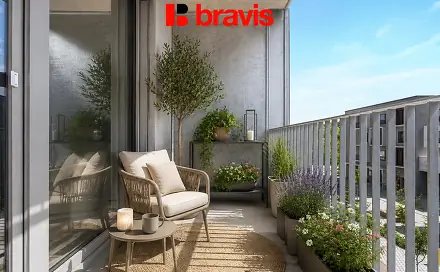 Prodej bytu 1+kk 31 m², Pod Kavkami, Brno - Maloměřice