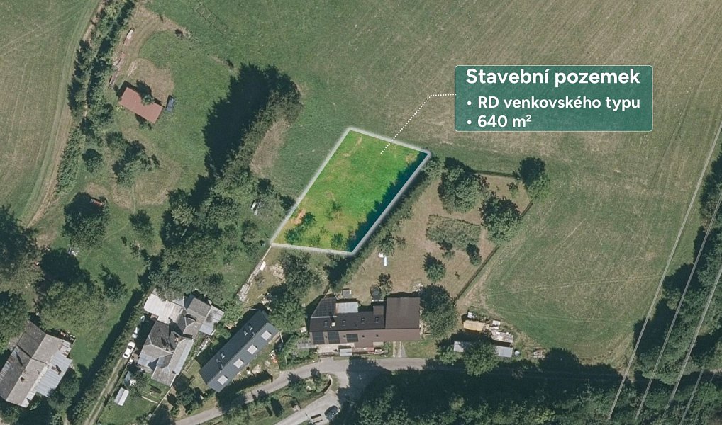 Prodej pozemku, 640 m², Filipová - Šumperk, Loučná nad Desnou