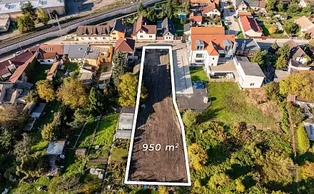 Prodej stavebního pozemku 950 m², Čelákovice