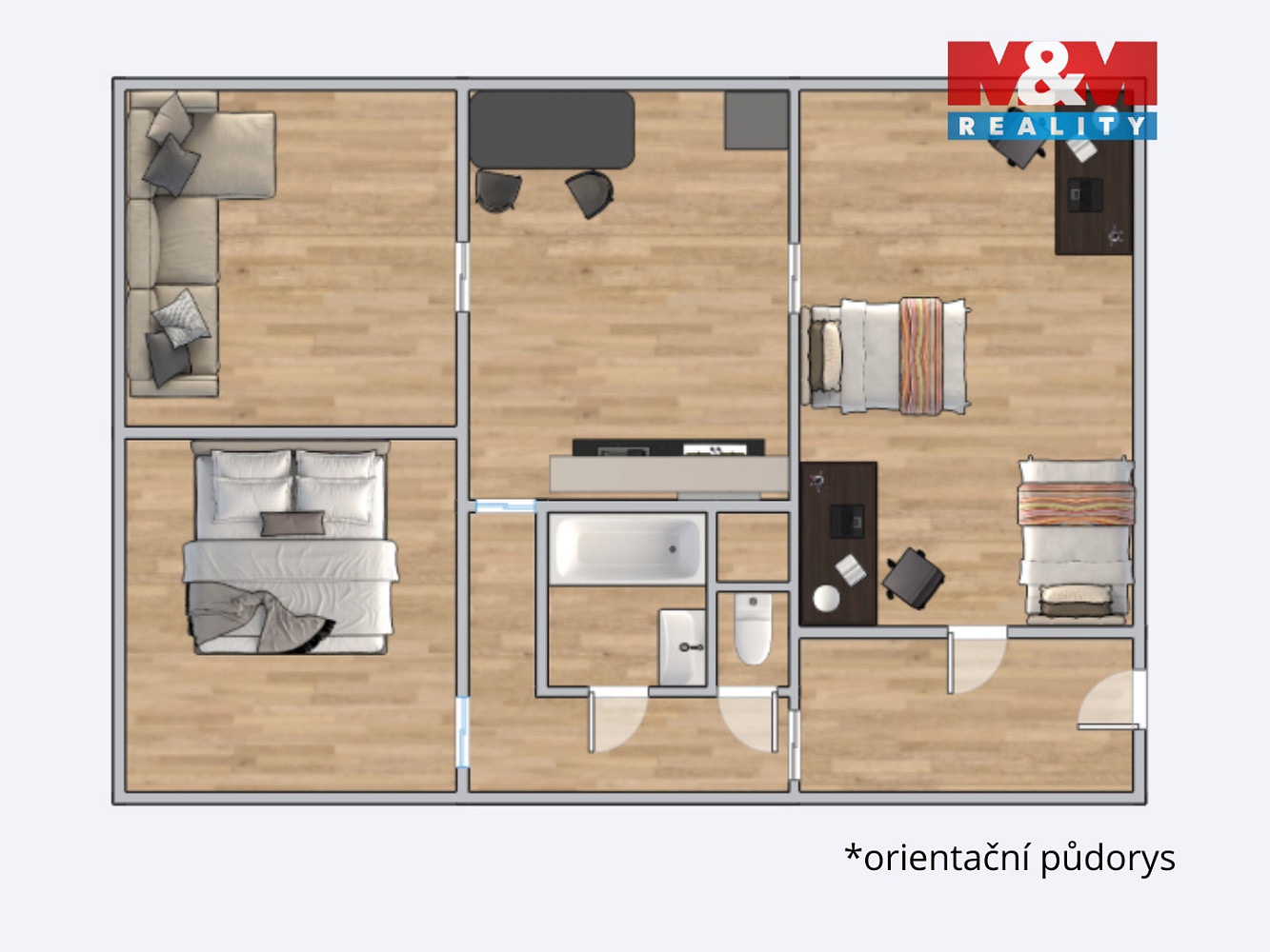 Prodej bytu 3+1 73 m² – fotografie 2