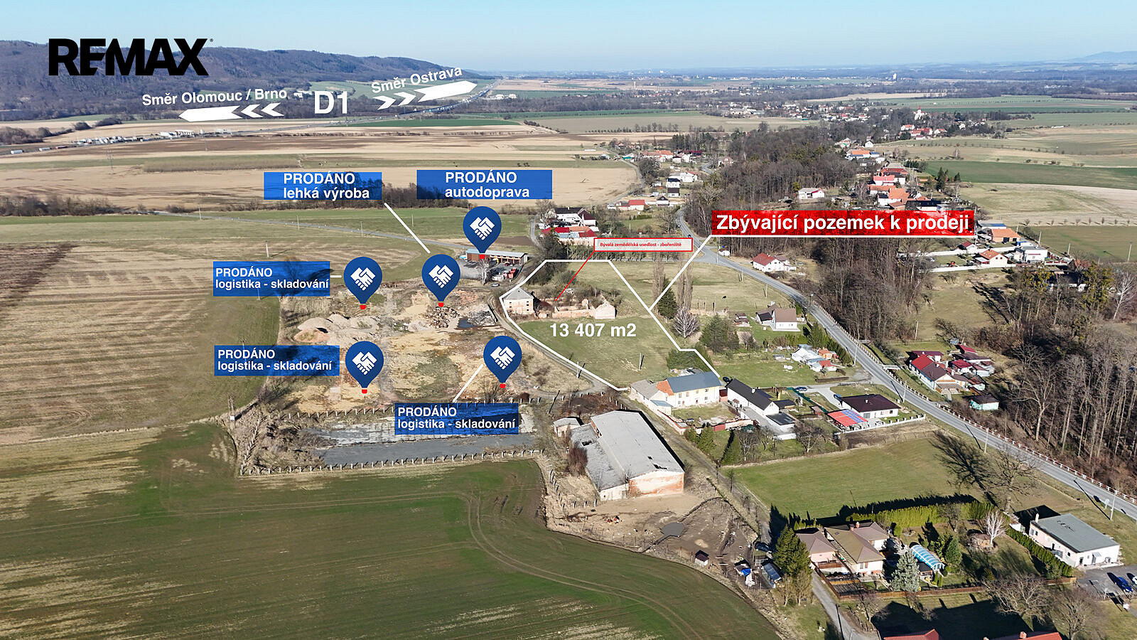 Prodej komerčního objektu (jiného typu) 2 764 m²