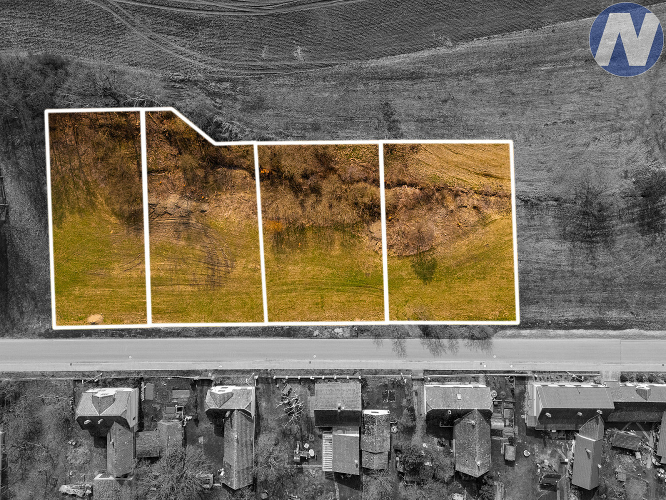 Prodej stavebního pozemku 1 282 m² – fotografie 2