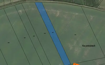 Prodej pole 2 489 m², Vinaře, okres Kutná Hora