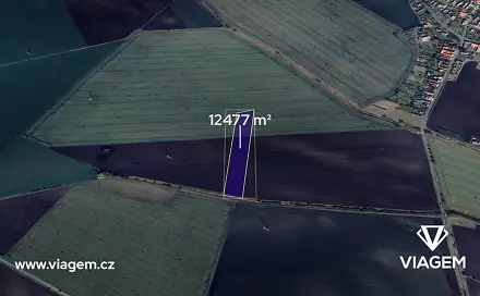 Prodej pole 311 m², Dobšice, okres Nymburk