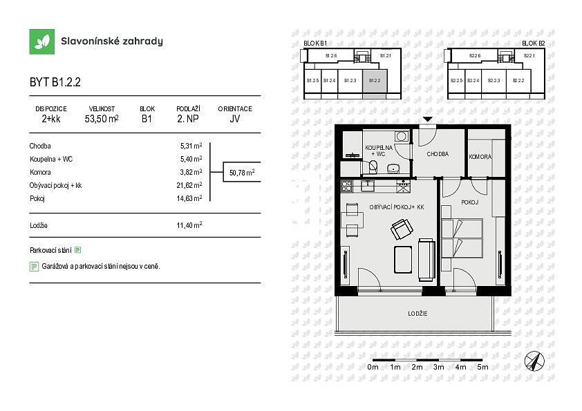 Prodej bytu 2+kk 54 m² — photo 4