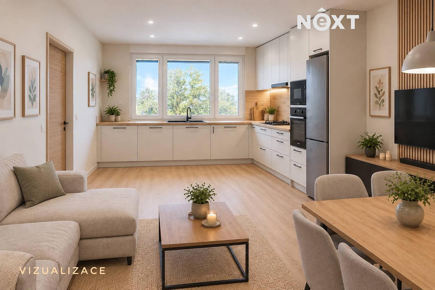 Prodej bytu 2+1 66 m²