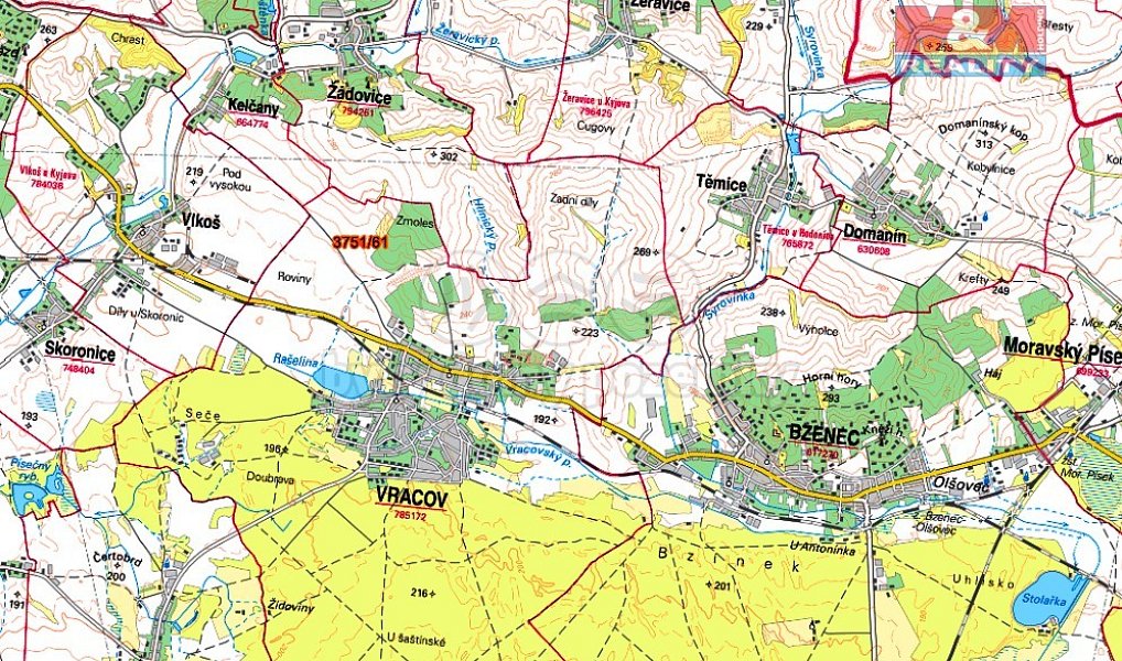 Prodej pole 2 601 m², Vracov – náhled fotky 7