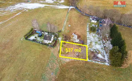 Prodej stavebního pozemku 527 m², Aš - Vernéřov, okres Cheb