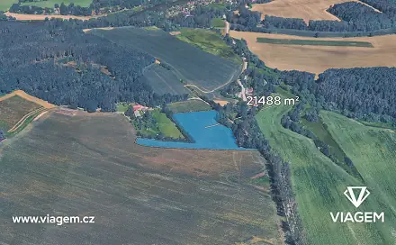Prodej pole 3 581 m², Týn nad Vltavou, okres České Budějovice