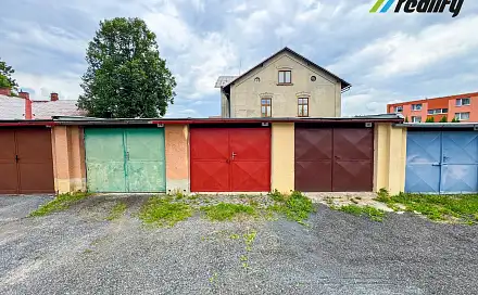Český Dub, prodej řadové garáže 16 m2, Český Dub, okres Liberec