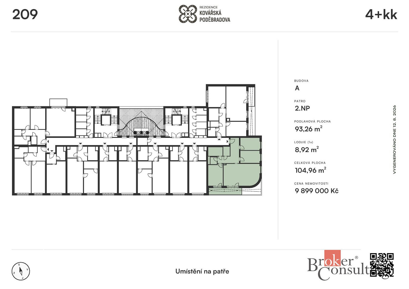 Prodej bytu 4+kk 105 m² – fotografie 4