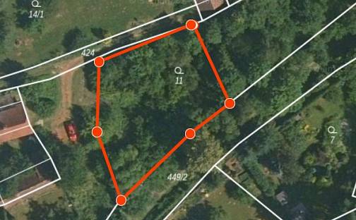 Prodej stavebního pozemku 920 m², Zbýšov, okres Kutná Hora