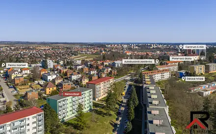 Prodej bytu 2+1 52 m², Revoluční, Třebíč - Borovina