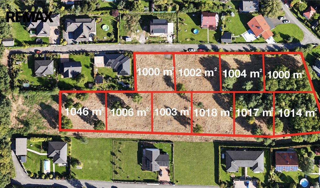 Prodej stavebního pozemku 1 000 m², Březí – náhled fotky 6