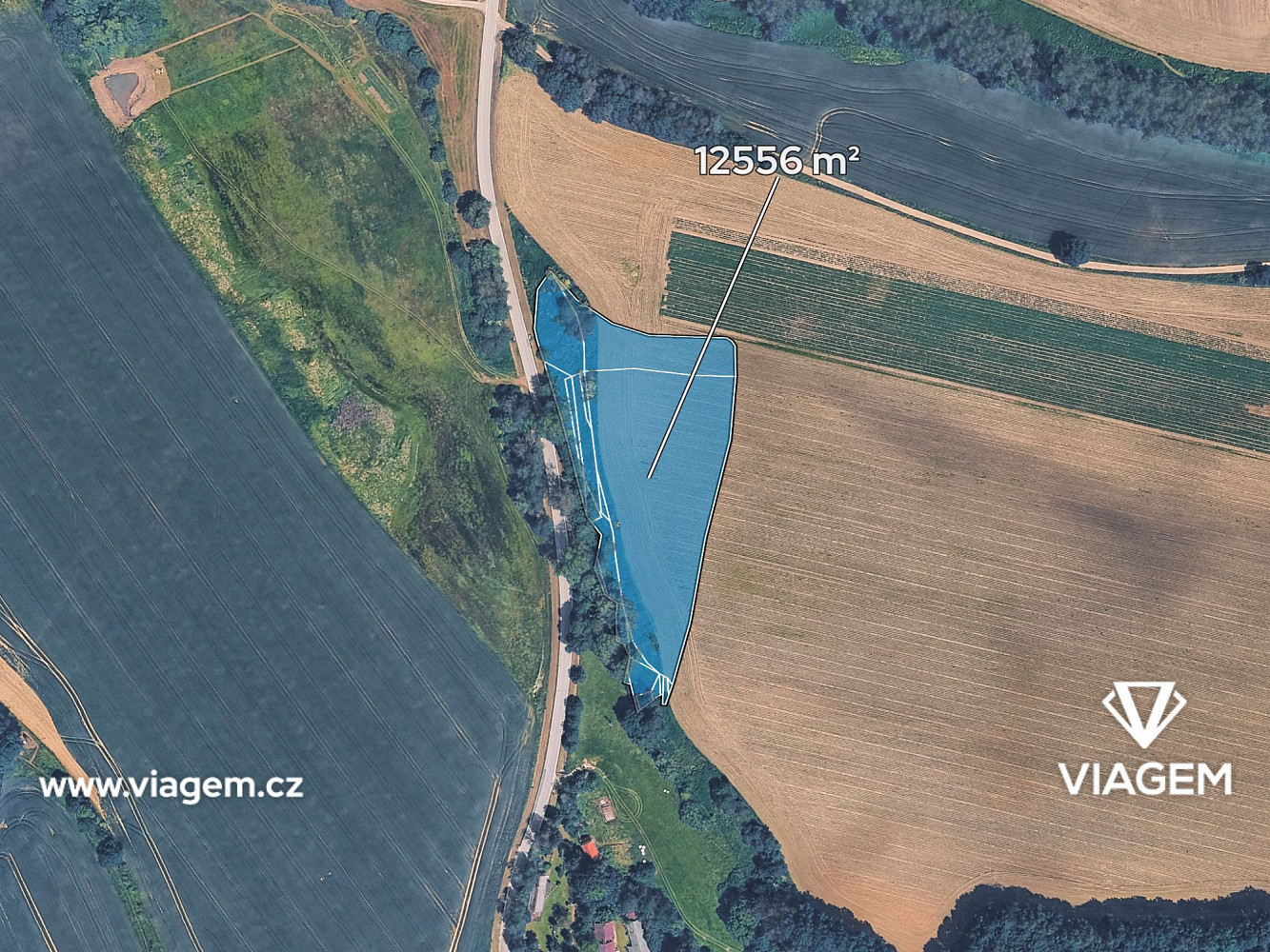 Prodej pole 2 092 m² – fotografie 2