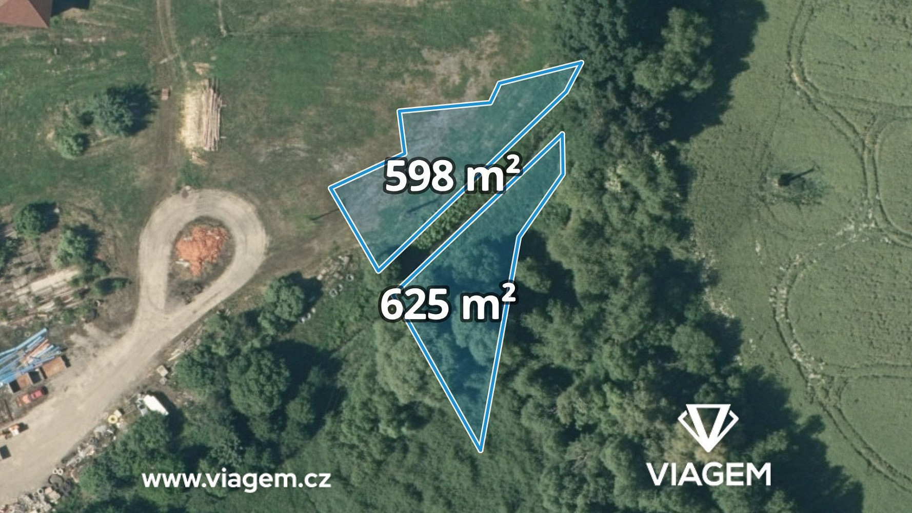 Prodej pole 611 m²