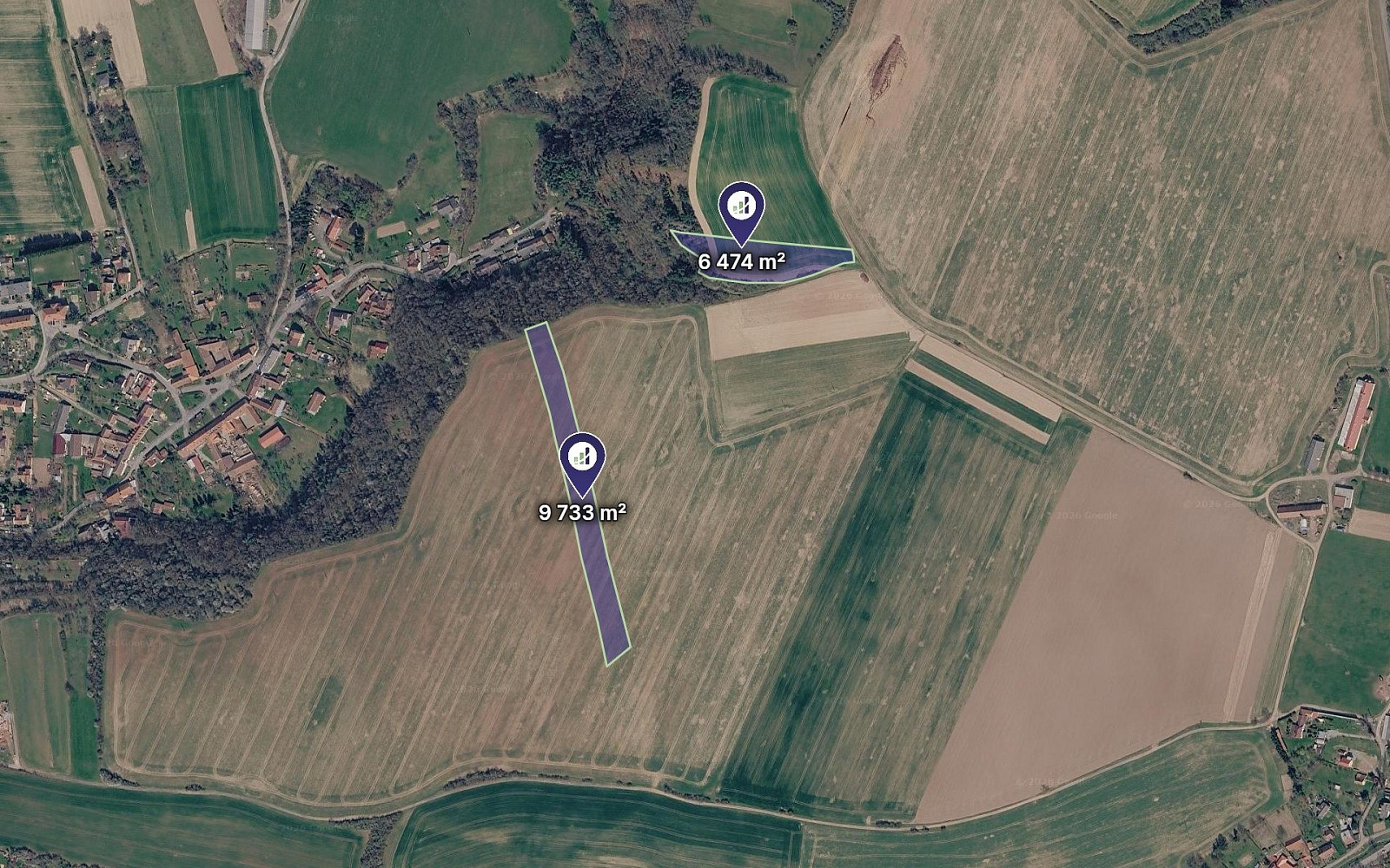 Prodej pole 38 909 m²