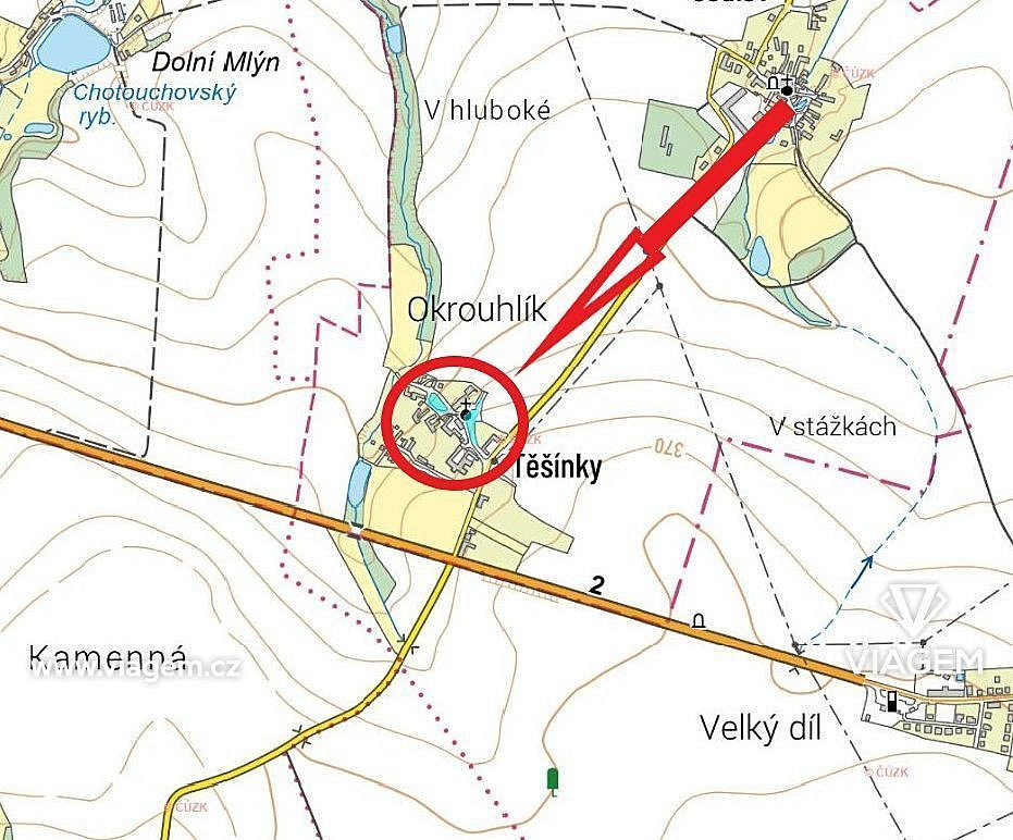 Spekulační - stát 1 955 m², Podíl 17 % o výměře 326 m² – pohled 4