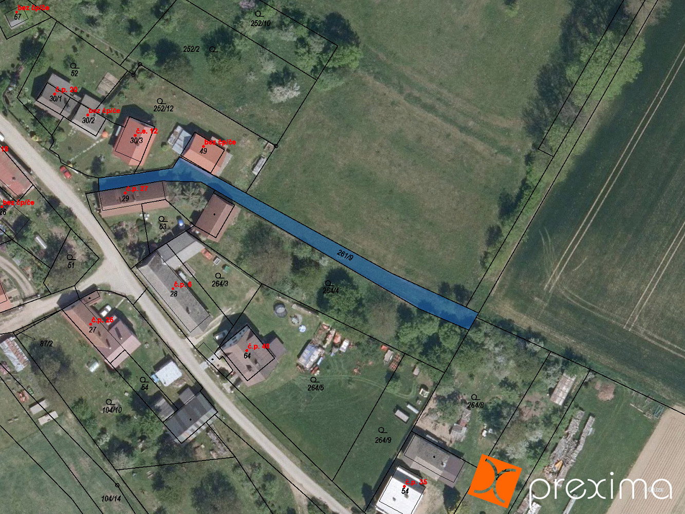 Prodej pozemku 22 m²