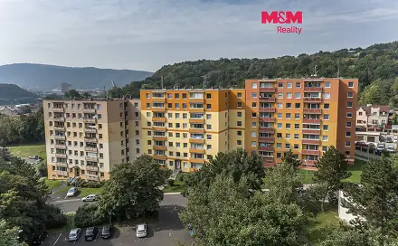 Prodej bytu 1+kk 31 m², V Oblouku, Ústí nad Labem - Krásné Březno