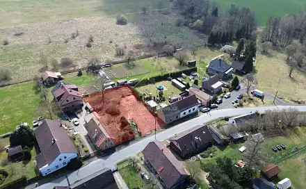 Prodej stavebního pozemku 914 m², Medový Újezd, okres Rokycany