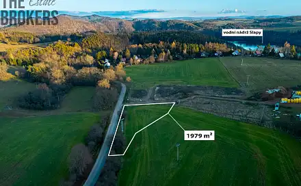 Prodej stavebního pozemku 1 979 m², Županovice, okres Příbram